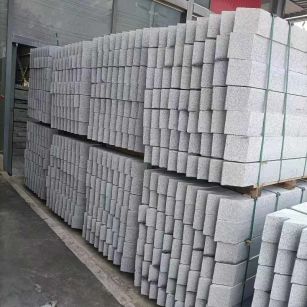 巴中芝麻白树围石 树池
