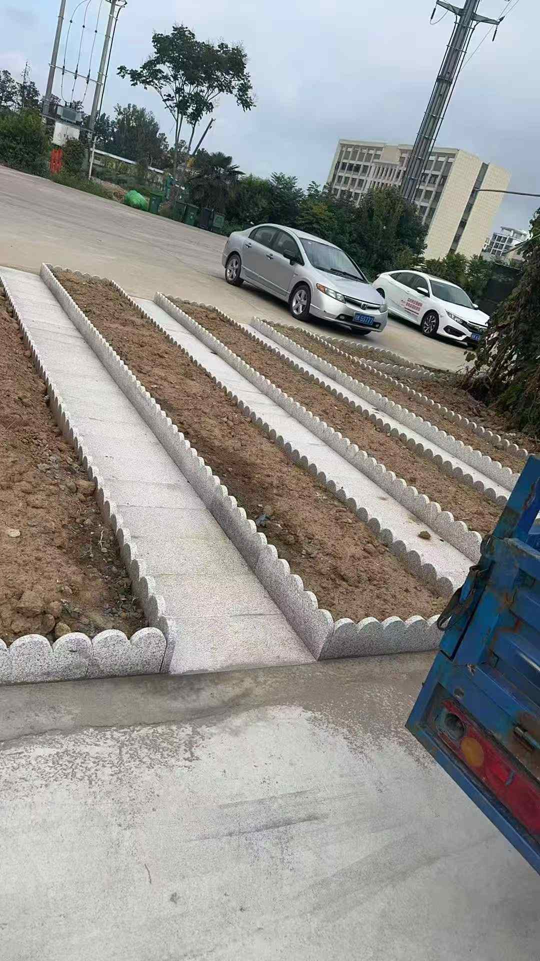 巴中芝麻白花边石