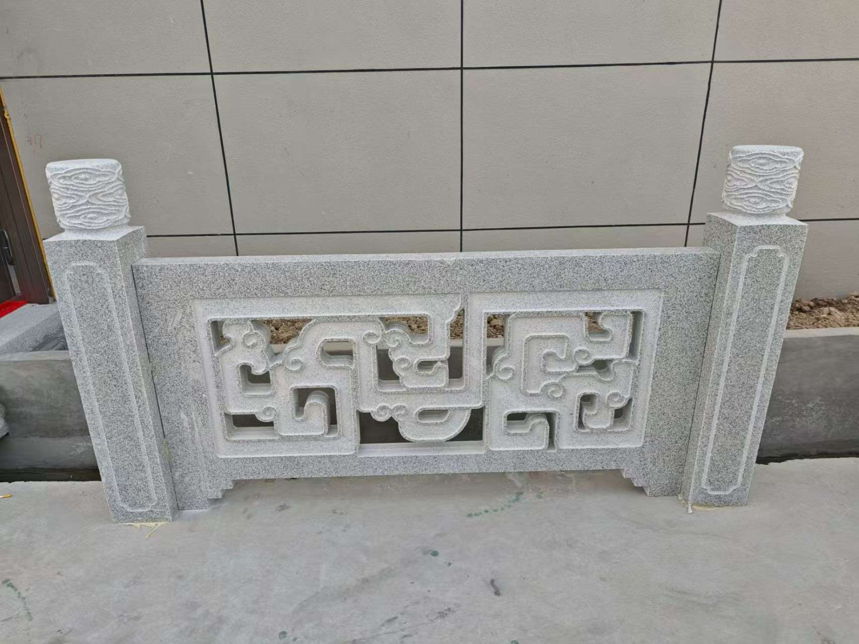 巴中芝麻白河道栏杆 桥栏杆