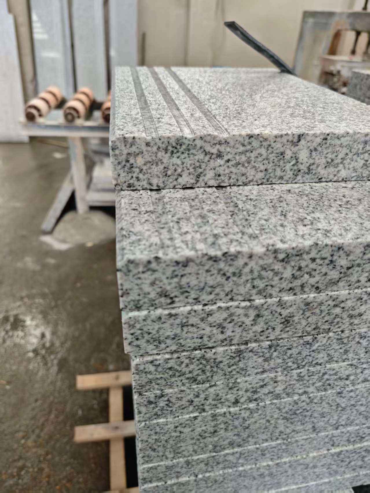 巴中芝麻白楼梯踏步